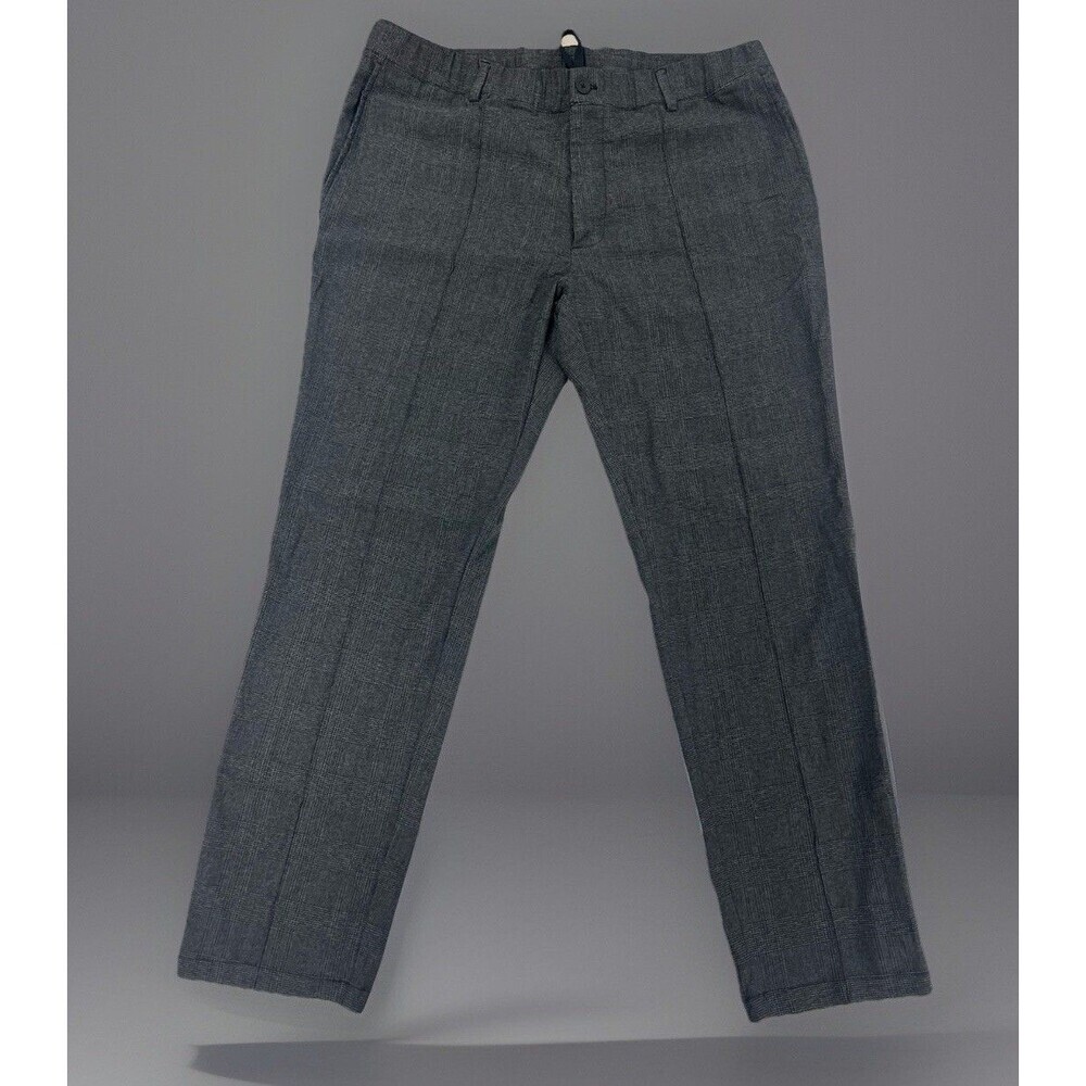 G/FORE Performance Golf Pants Gray Charcoal Men's XL Glen Trousers Outdoors